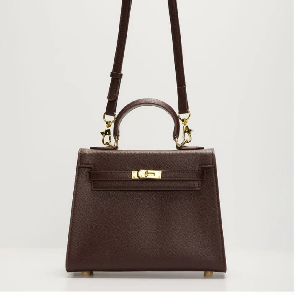 Tracey Large Structured Top Handle Bag | Vici - Picture 2 of 2